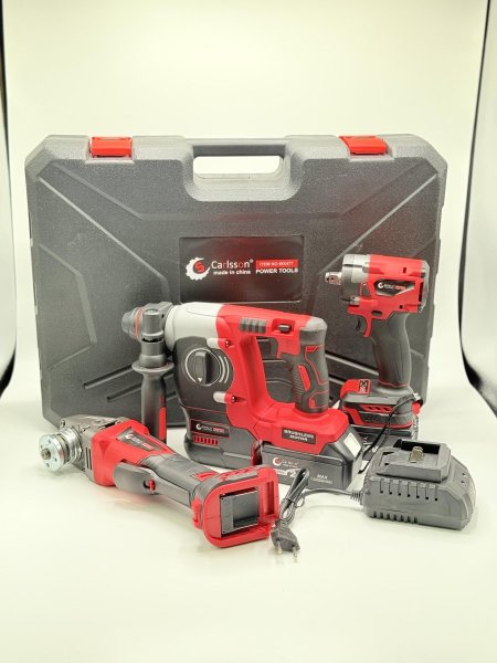 طقم 3 قطع مفرقاة + دسك + بتشون بطاريتين وشاحن  <br> <span class='text-color-warm'>سيتوفر قريباً</span>